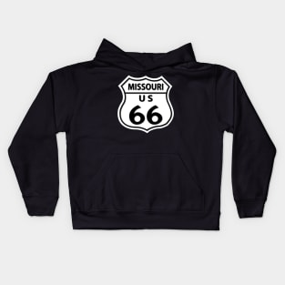 Route 66 - Missouri Kids Hoodie